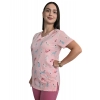 Bluza medyczna W20 elastyczna bawełna roz. XL